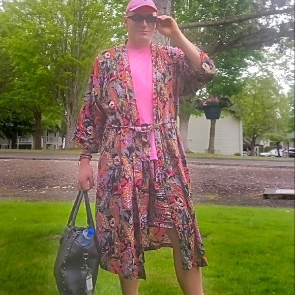 Men's kimono & matching shorts L - Picture 2 of 7